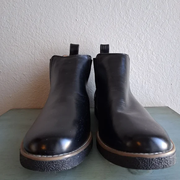 🌟 Deer Stags Rockland Chelsea Black Chukka Boots Sz12. NEW - Picture 4 of 10